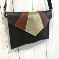 Gold art deco hanbag