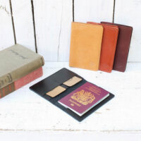 Rosanna Clare Handcrafted leather passport wallet 02