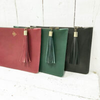 Rosanna Clare Leather clutch purse 03