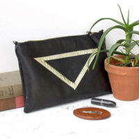 Rosanna Clare clutch bag with triangle details 03
