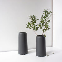 ERADU Ceramics Charcoal Vases Handmade Ceramics London copy