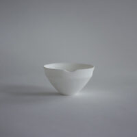 White angular vessel w dip_