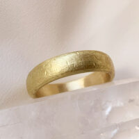 wedding ring by ECO jeweller Rebekah Ann