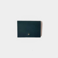 Michelle Wong Small vegetable leather wallet Forest 01