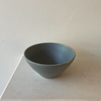 Straight bowl blue grey