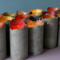 natural concrete candleholders mix colours inside2