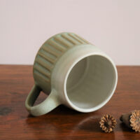 3. MBMW 1, 2, 3 & 4 Mug in Seaglass Mint, FLUTED Rebecca Woods