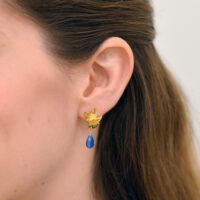 Alappuzha Earrings with gemstones - Victoria von Stein