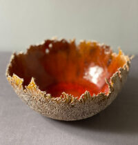 Anemone Bowl stoneware 11cmH x 23cmW £220-1