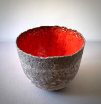 Red Volcano Bowl earthenware 19cmH x 23cmW £280-2
