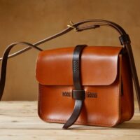 Warriner-leather-shoulder-bag-handmade-cross-body-traditional-tan-strap