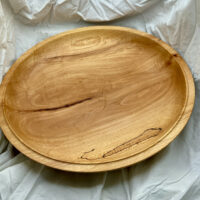 mild spalted beech platter