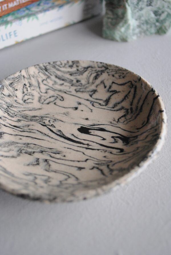 Patterned Ceramic Dish