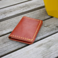 wallet & plant close up