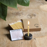 CANMM Mindful Moments set full set with lit candle