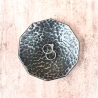 Dots Pattern Decagon Shaped Metal Dish by Coach House Forge DSHDec