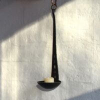 Forged Iron Wall Sconce by Coach House Forge Uk CAN Ladel