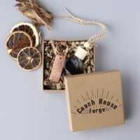 Gift Set Keyring & Car Diffuser Gift Box Copper