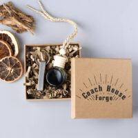 Gift Set Keyring & Car Diffuser Gift Box Iron