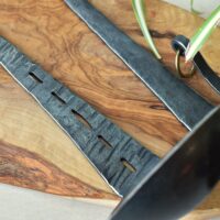 Long wall sconce Candle Holder with lines and slits