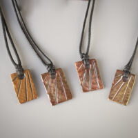 Copper Pendant sunrays
